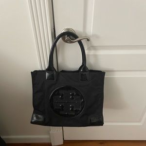 Black Tory Burch tote bag, large